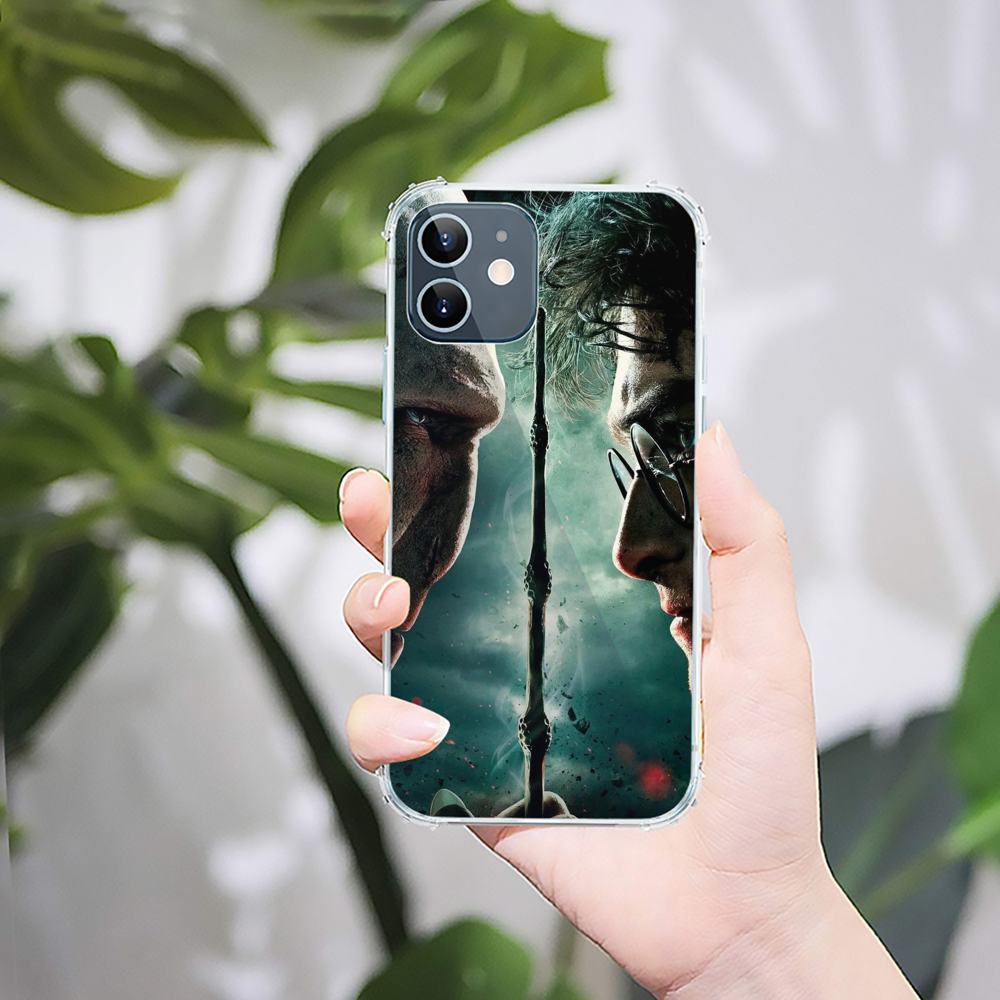 （画像用） Harry Potter ハリー・ポッターシリーズ 【iPhone 12シリーズ対応】透明スマホケース（クリアソフトケース）